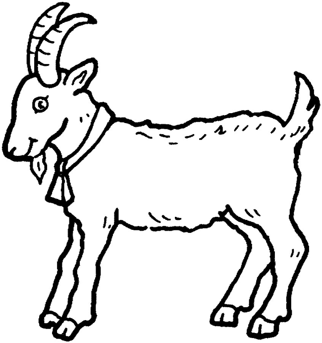 desenhos de cabra para pintar