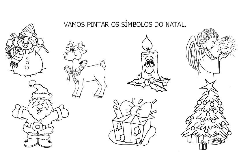 jogos de pintar desenhos de natal