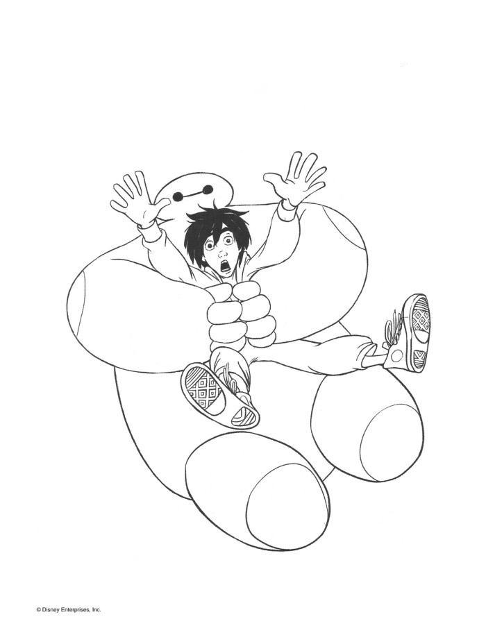 desenho de big hero 6 para imprimir