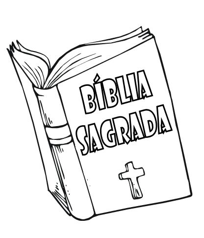 desenho para colorir biblia