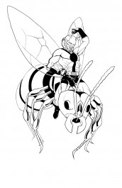 desenhos de ant man para colorir