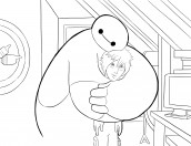 desenhos para colorir big hero 6