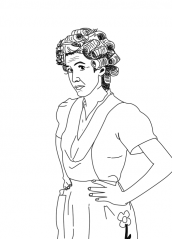 desenhos para colorir dona florinda