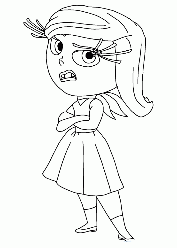 Desenhos para colorir de Divertida Mente