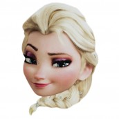 mascara de carnaval elsa frozen disney