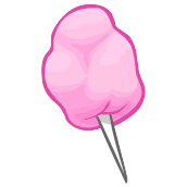 Desenhos de algodão doce para colorir 01