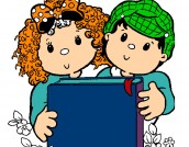 Desenhos de crianças para colorir 01