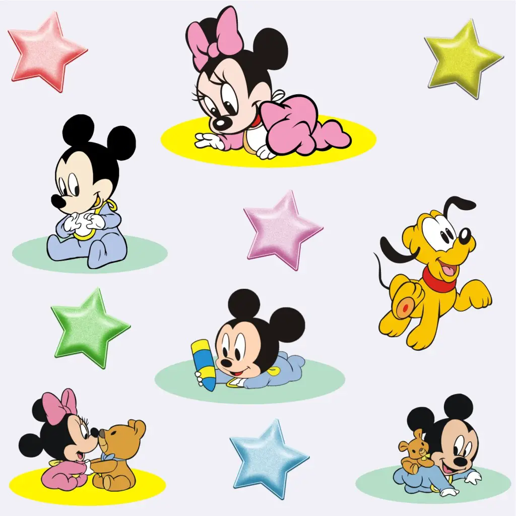 Desenhos para colorir Disney Baby 01