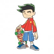 Desenhos para colorir do Jake Long 01