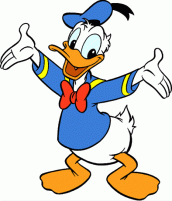 Pato Donald para colorir 01