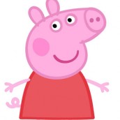 Peppa Pig desenho para pintar e imprimir 01