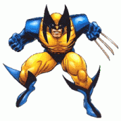 Wolverine para colorir 01