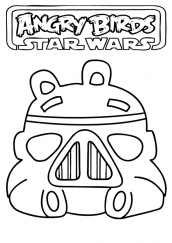 angry birds star wars pintar