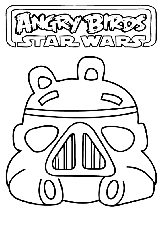 angry birds star wars pintar