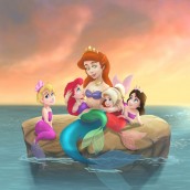ariel irmas disney