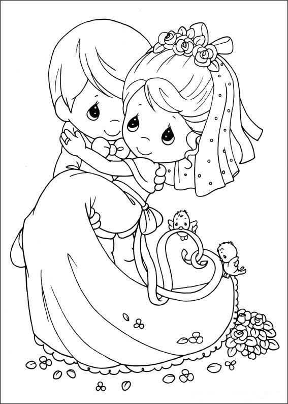 casamento imagens para colorir