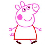 como desenhar peppa pig