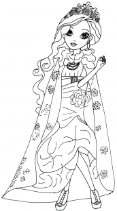 desenhos colorir briar beauty ever after high