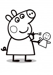 desenhos da peppa pig gratis para colorir