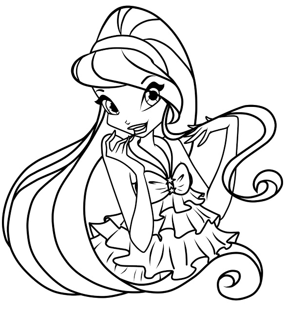 desenhos da winx para colorir