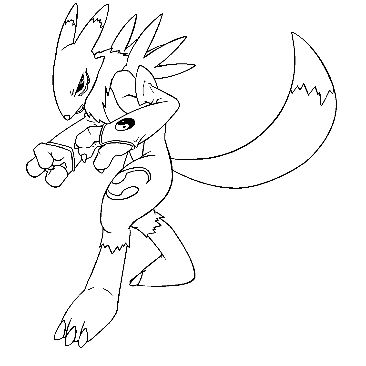 desenhos de digimon para colorir