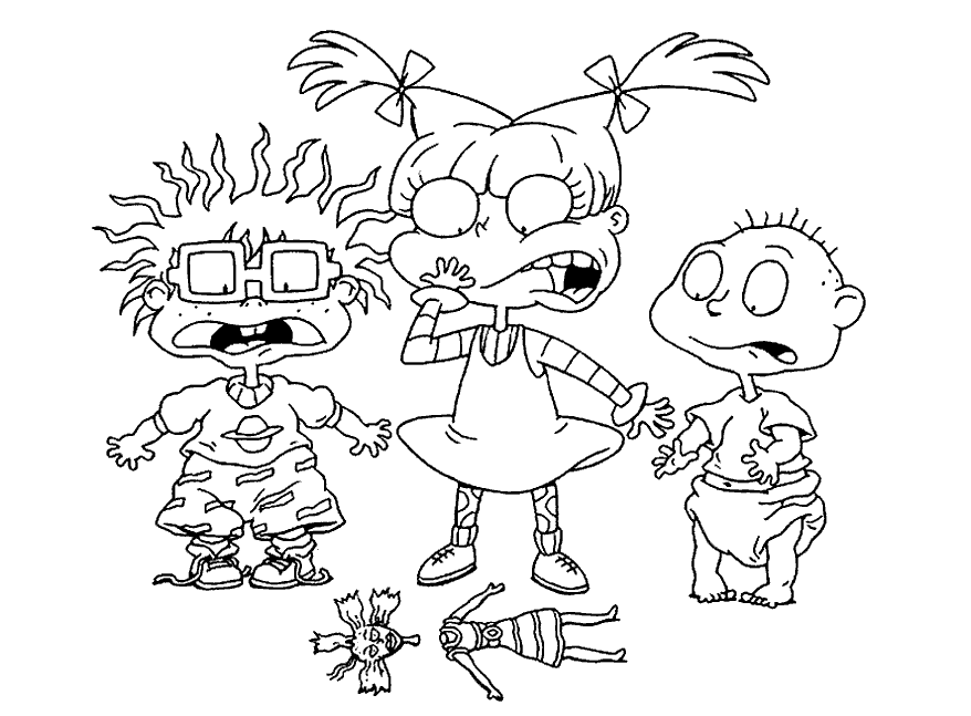 desenhos dos rugrats