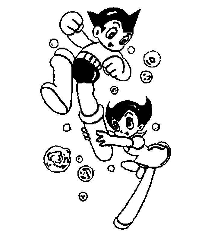 desenhos para colorir astro boy