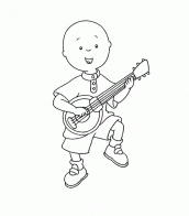 desenhos para colorir caillou