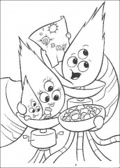 desenhos para colorir chicken little