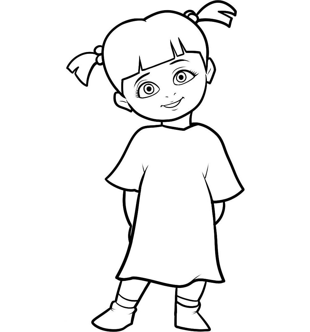 desenhos para colorir da boo