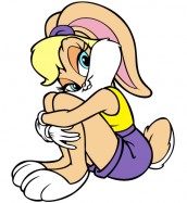 desenhos para colorir da lola bunny 01