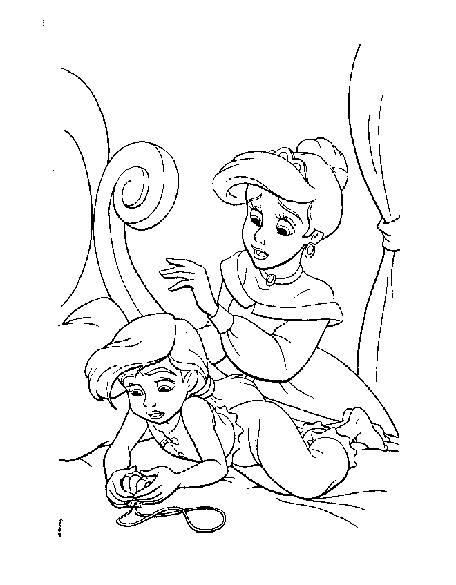 desenhos para colorir da sereia melody