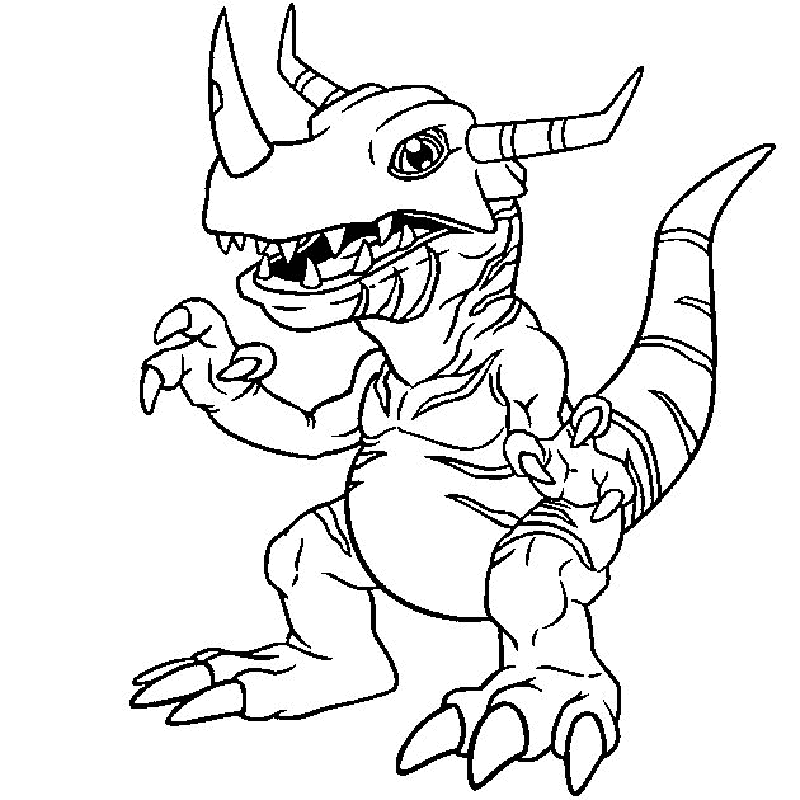 desenhos para colorir de Digimon