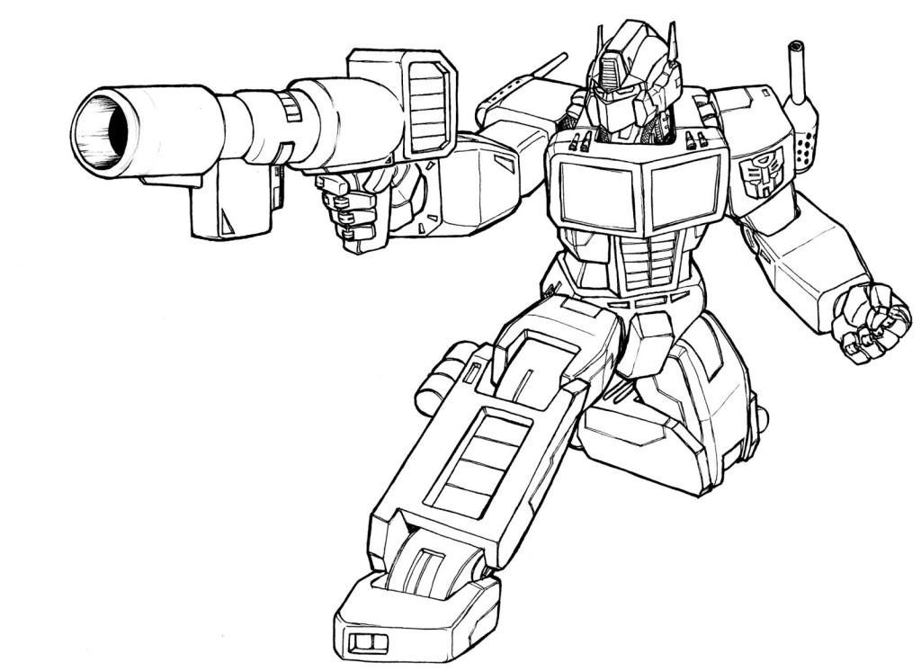 desenhos para colorir de transformers