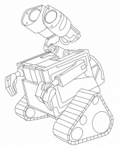 desenhos para colorir do filme walle