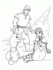 desenhos para colorir do kristoff e anna frozen