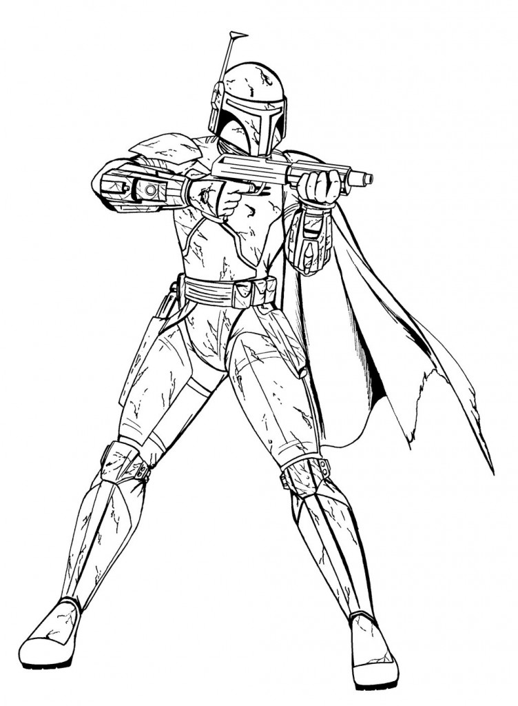 Desenhos para colorir Star Wars
