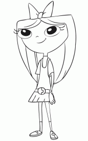 desenhos para colorir e imprimir de phineas e ferb