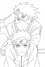 50+ Desenhos para colorir de Naruto - Dicas Práticas