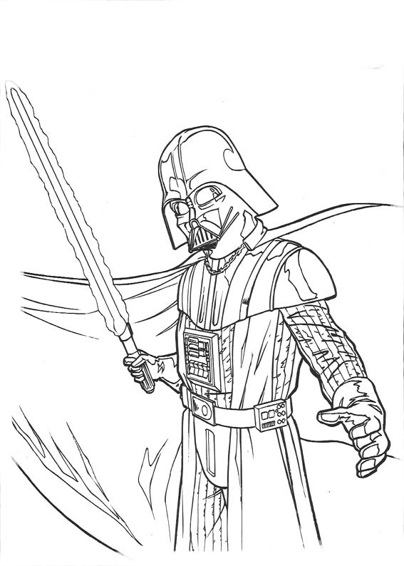 desenhos para colorir e imprimir star wars