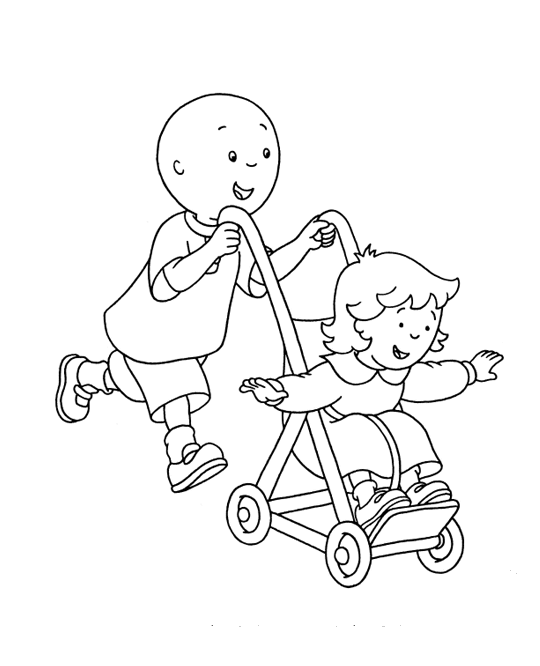 desenhos para colorir e imrpimir caillou