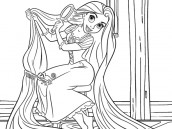 desenhos para colorir enrolados disney tangled