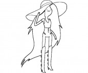 desenhos para colorir hora de aventura marceline