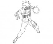 Desenho de Kakashi líder do Time 7 para colorir - Tudodesenhos