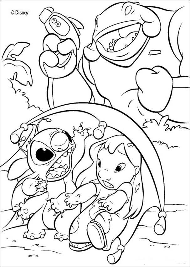 desenhos para colorir lilo e stitch