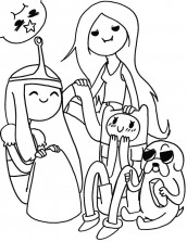 desenhos para colorir marceline