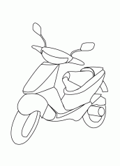 desenhos para colorir meios de transporte