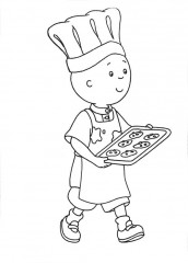 desenhos para colorir online caillou