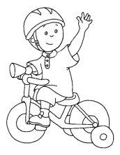 desenhos para colorir online do caillou