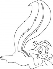 desenhos para colorir pepe le pew